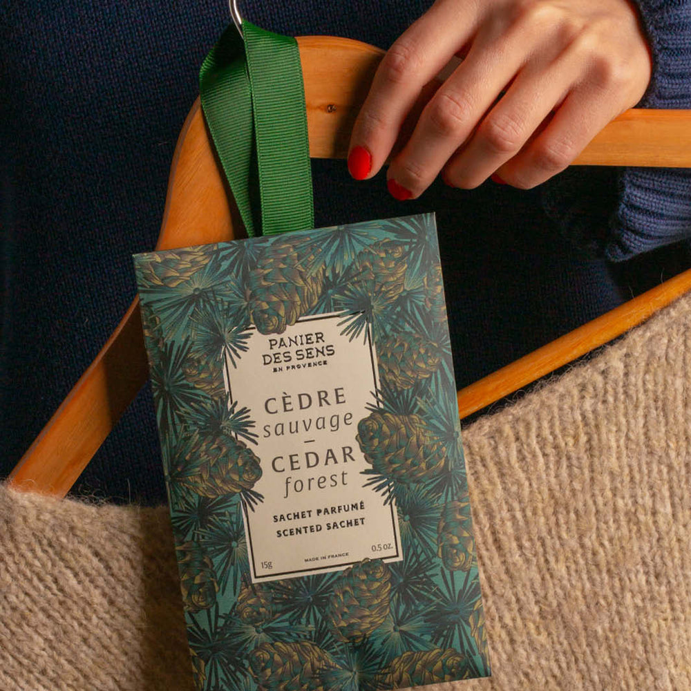 Panier des Sens Cedar Wood Scented Sachet
