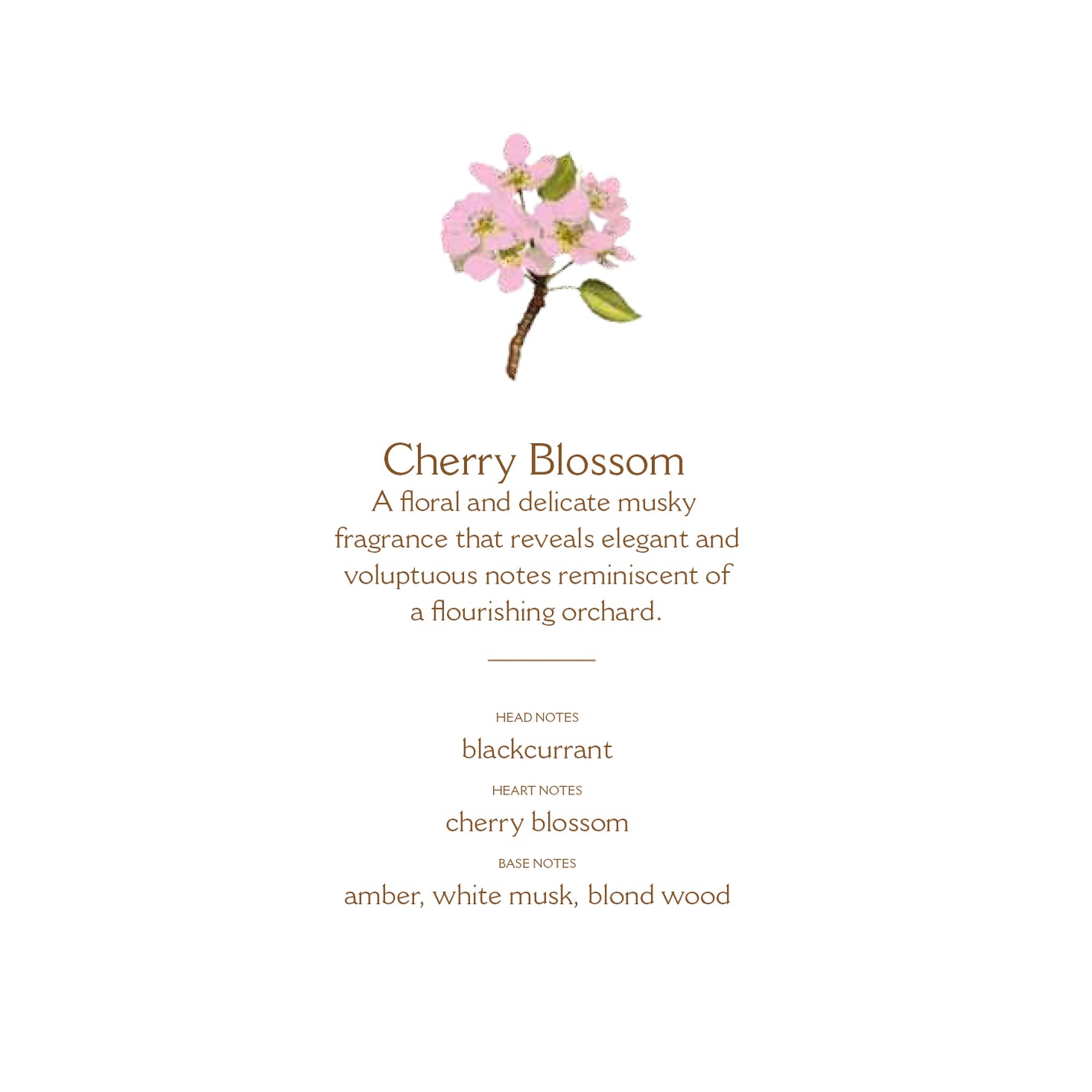 Panier des Sens Cherry Blossom Scented Candle