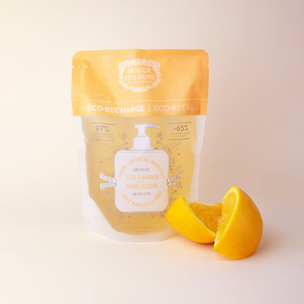 Panier des Sens Marseille Liquid Soap Eco Refill - Orange Blossom