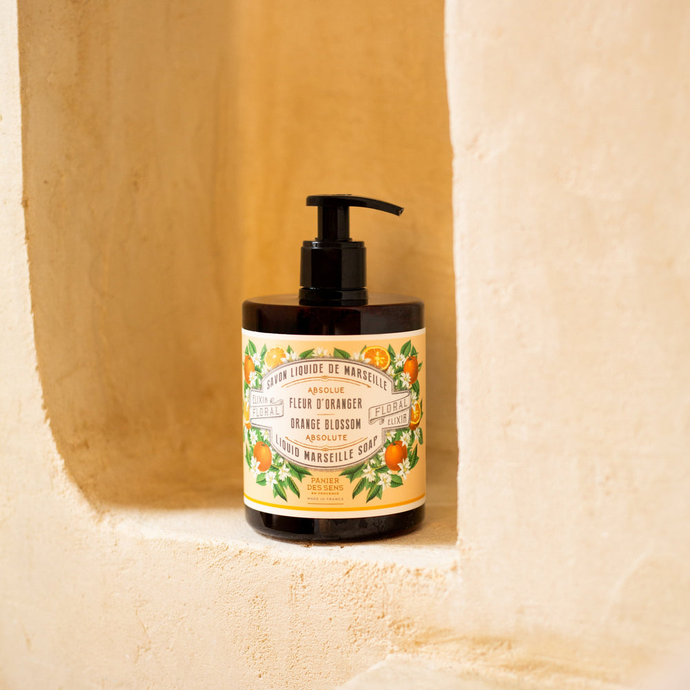 Panier des Sens Orange Blossom Marseille Liquid Soap