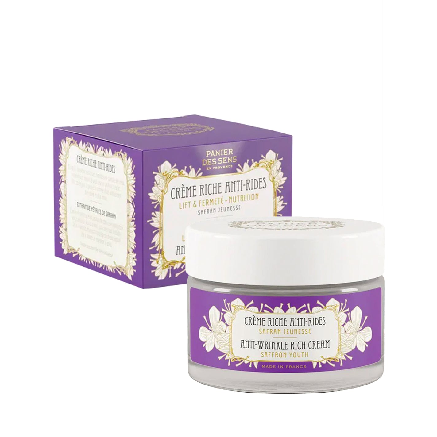 Panier des Sens Saffron Anti-Wrinkle Rich Cream