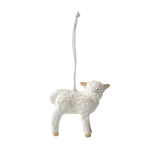 Papier Maché Ornament: Lamb
