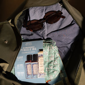 Precious Jasmine Travel Kit in Quilted Bag
