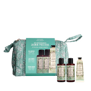 Precious Jasmine Travel Kit in Quilted Bag