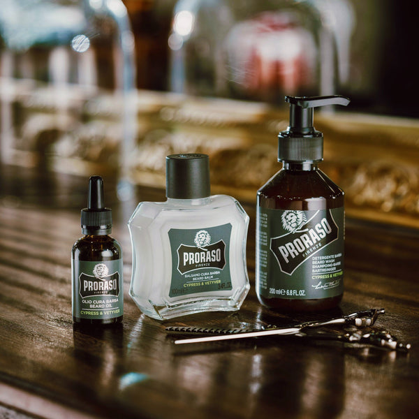 Proraso Beard Wash - Cypress + Vetiver