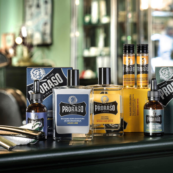 Proraso Single Blade Cologne - Azur Lime