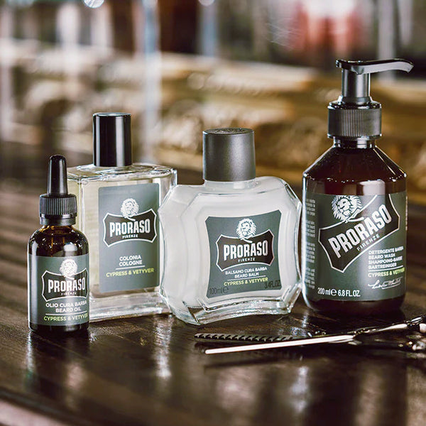 Proraso Single Blade Cologne - Cypress + Vetiver