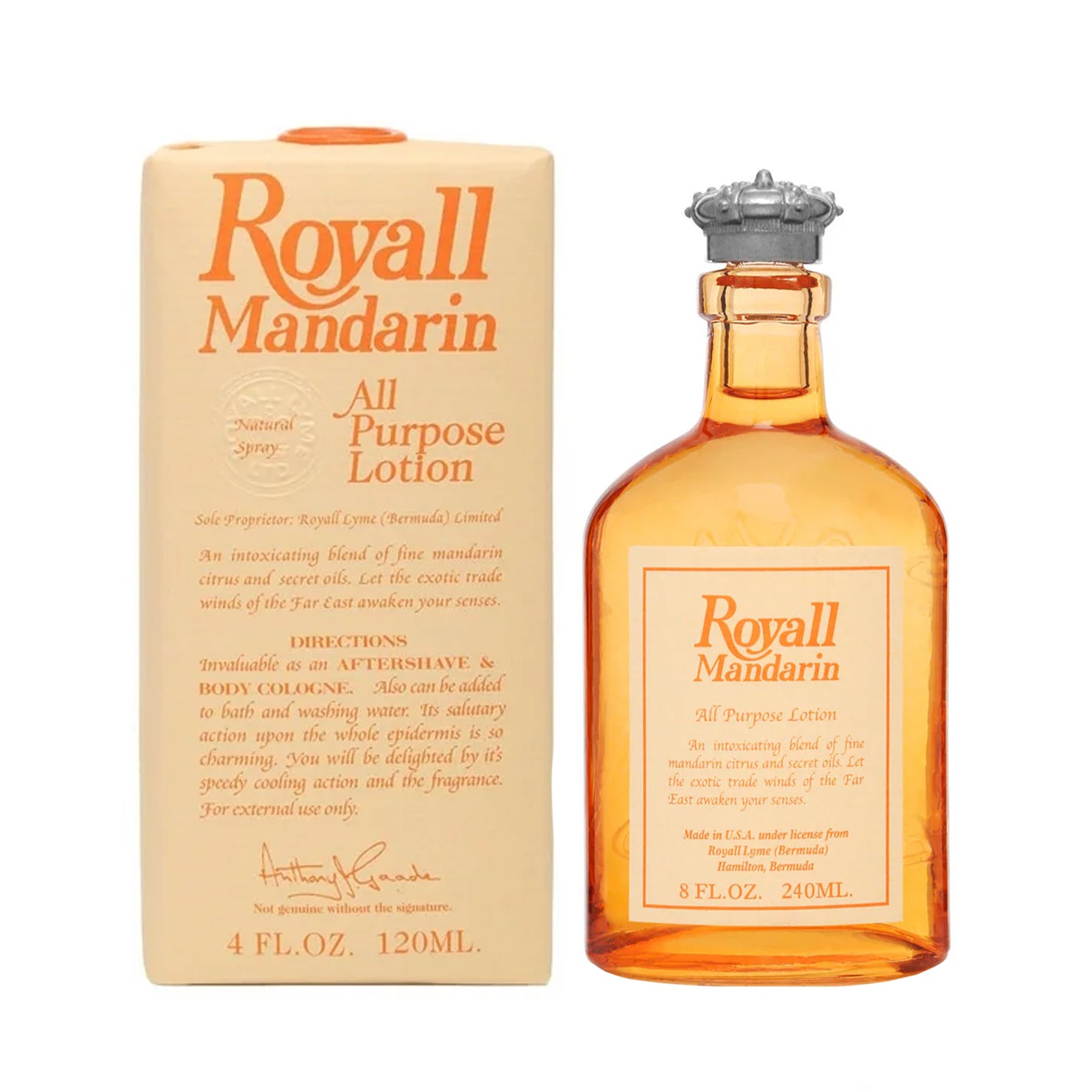 Royall Lyme Royall Mandarin Cologne Spray