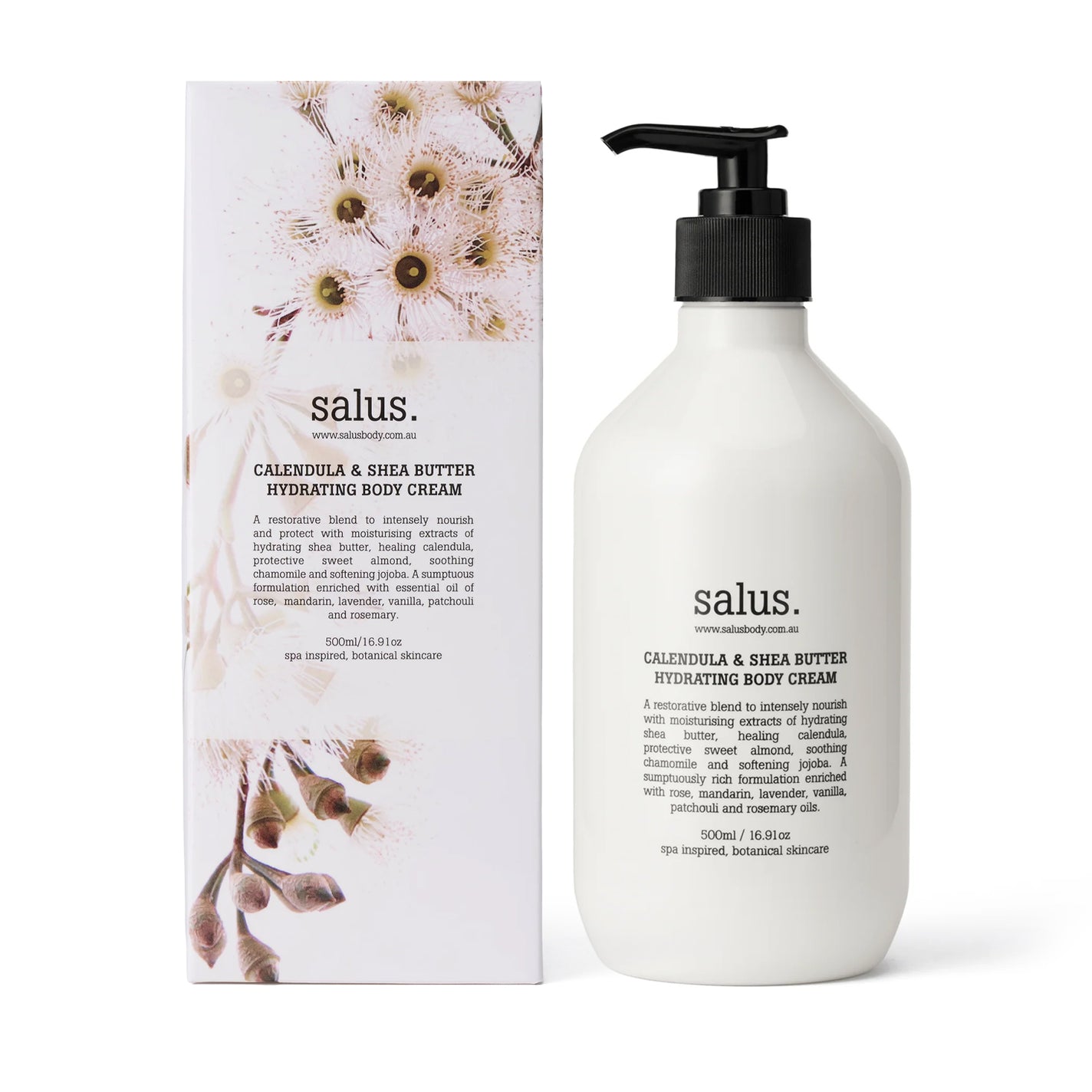 Salus Calendula + Shea Butter Hydrating Body Cream - 500ml