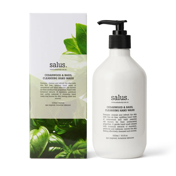 Salus Cedarwood + Basil Hand Wash - 500ml