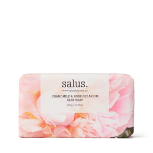 Salus Chamomile & Rose Geranium Clay Soap