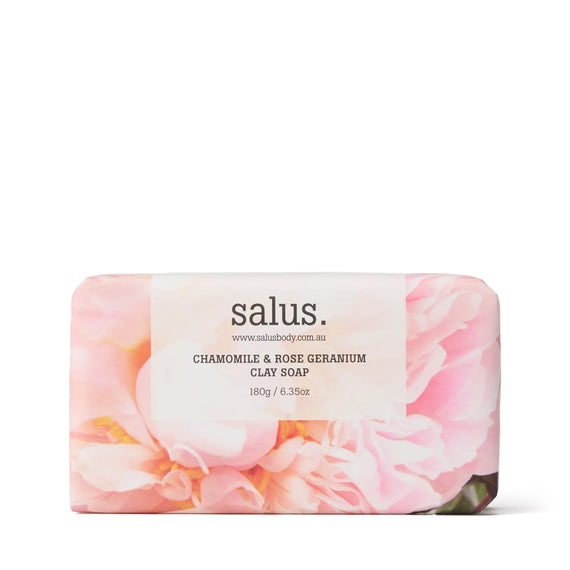 Salus Chamomile & Rose Geranium Clay Soap