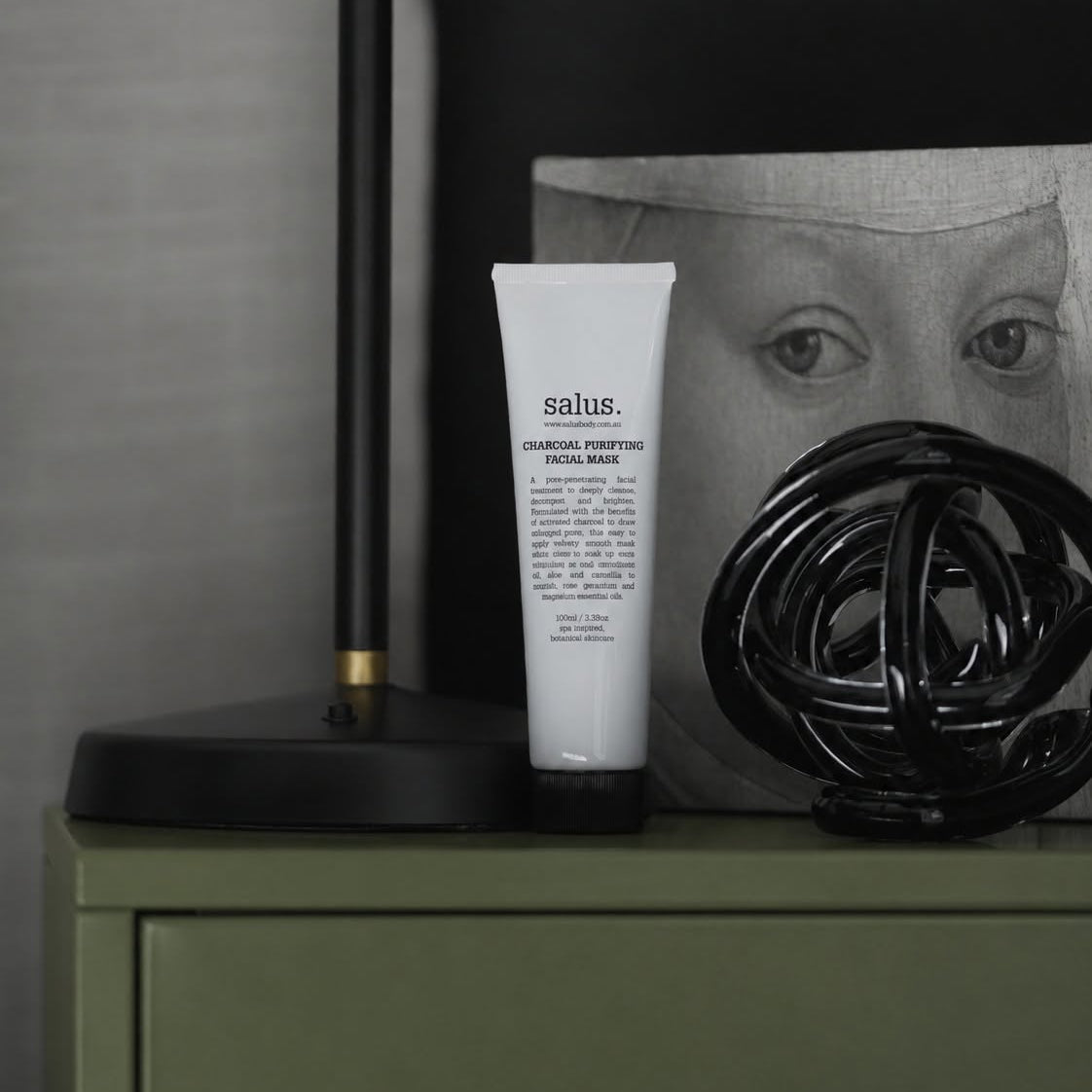 Salus Charcoal Purifying Facial Mask - Single