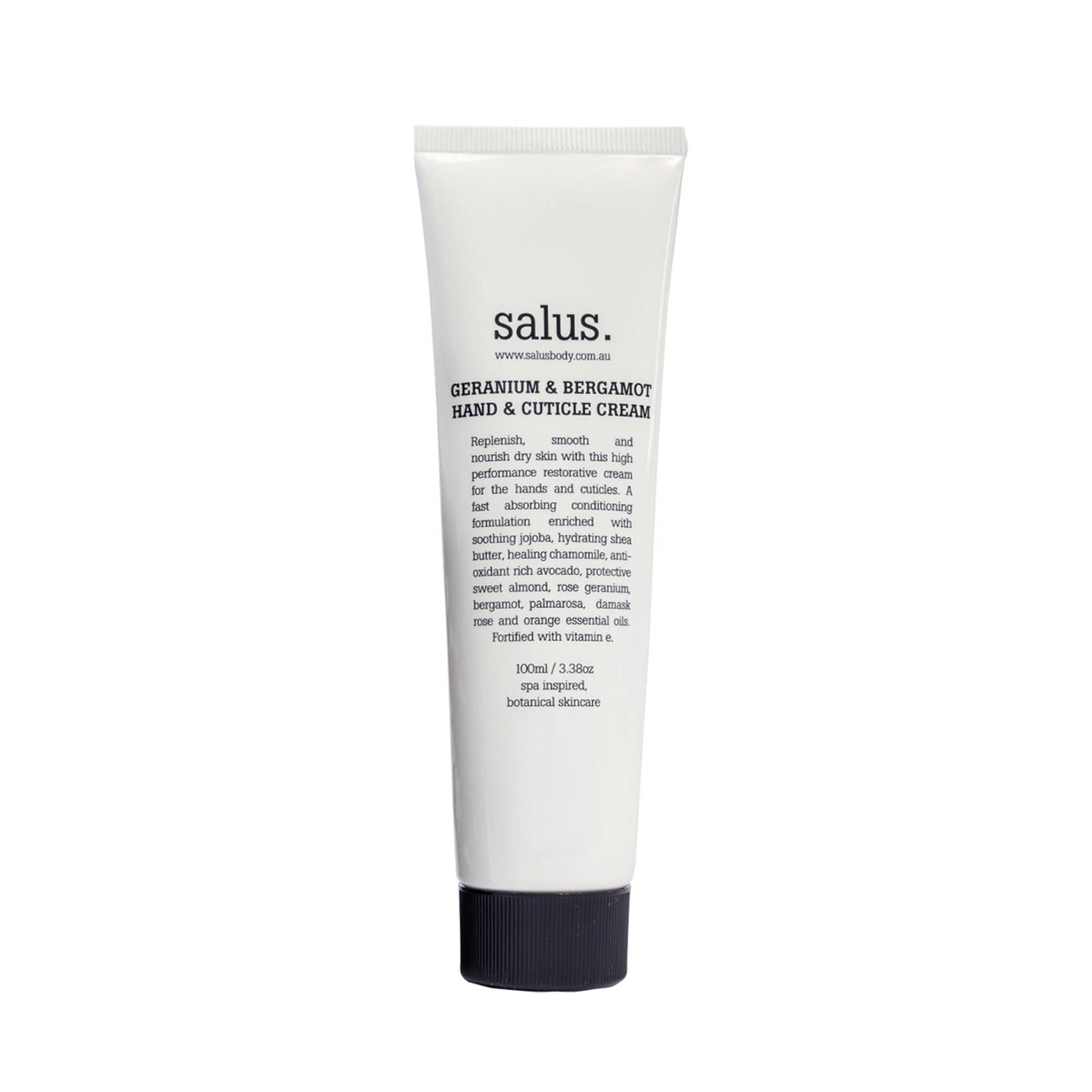 Salus Geranium & Bergamot Hand + Cuticle Cream - 100ml