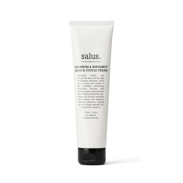 Salus Geranium & Bergamot Hand + Cuticle Cream - 100ml