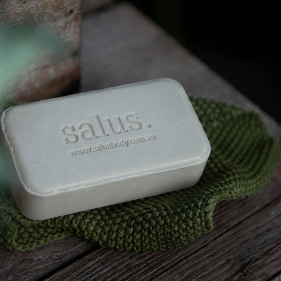 Salus Geranium + Green Matcha Soap