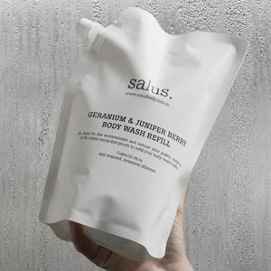 Salus Geranium + Juniper Berry Body Wash Refill - 1L