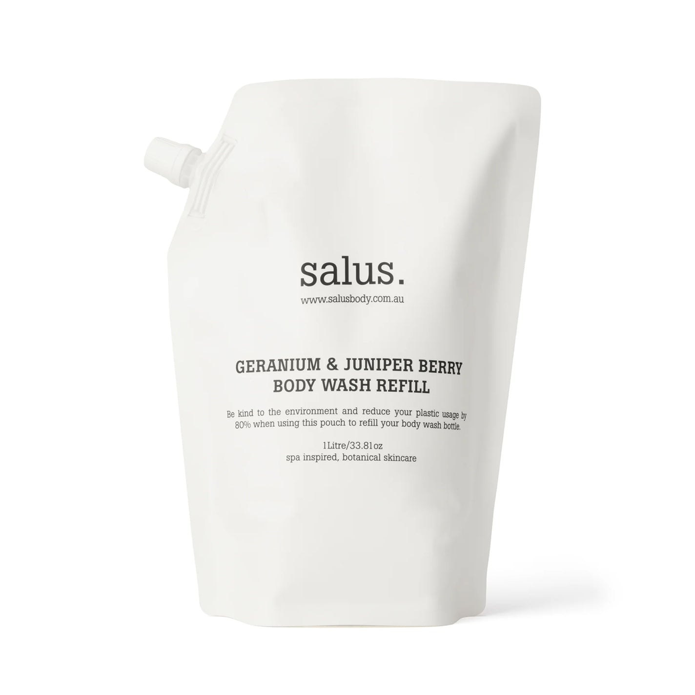 Salus Geranium + Juniper Berry Body Wash Refill - 1L