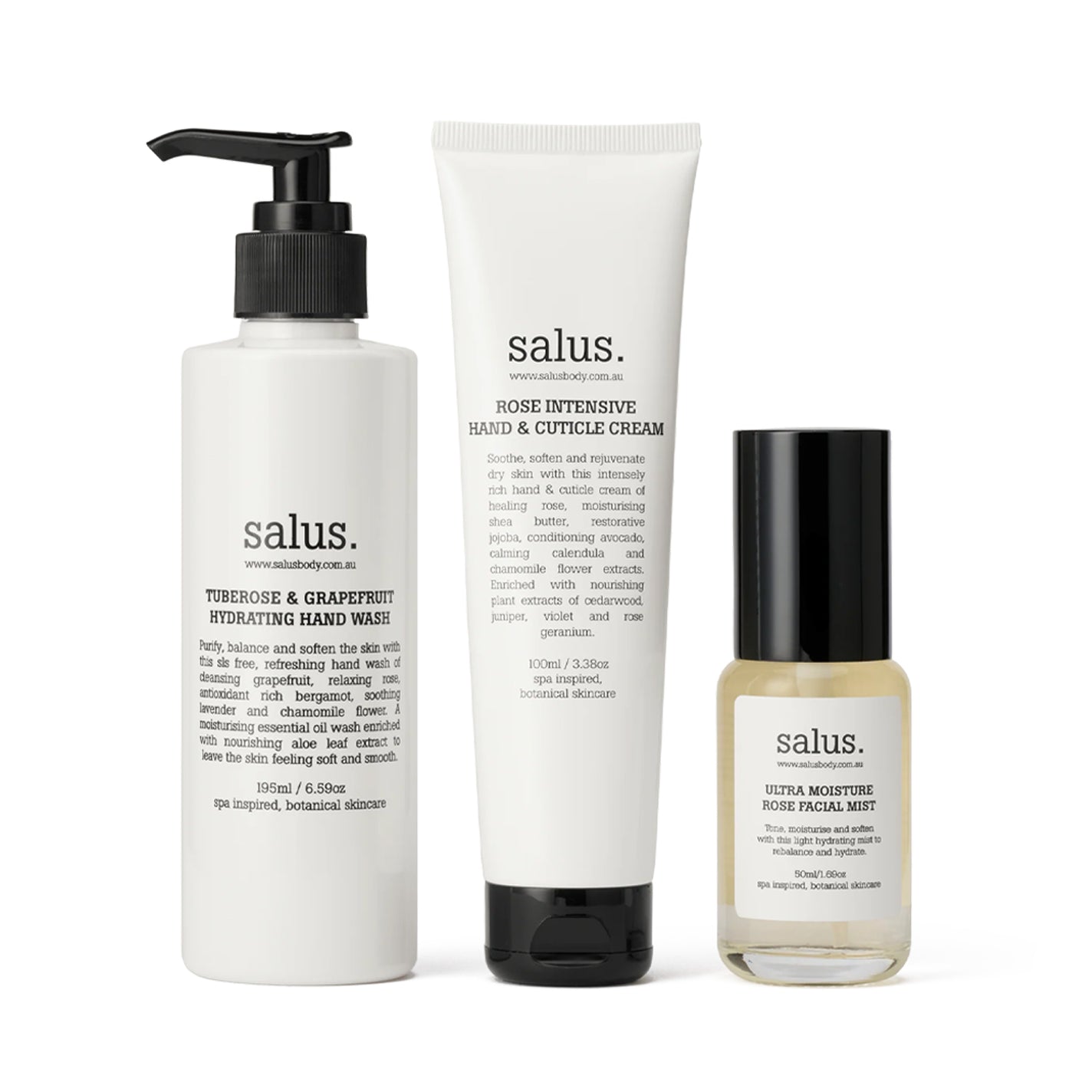 Salus Hydration Trio - Value $67