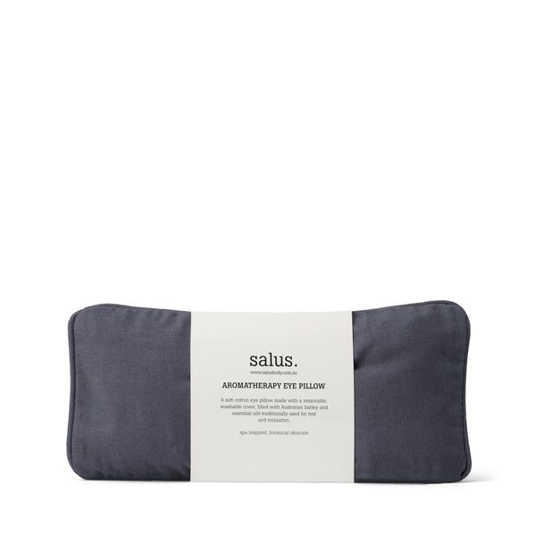 Salus Lavender & Barley Eye Pillow - Charcoal