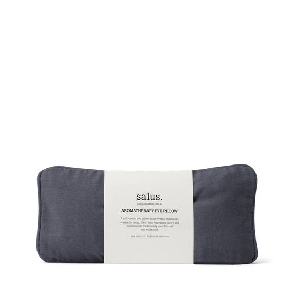 Salus Lavender & Barley Eye Pillow - Charcoal