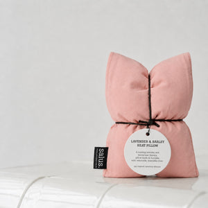Salus Lavender & Barley Heat Pillow - Blush