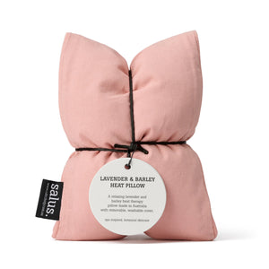 Salus Lavender & Barley Heat Pillow - Blush