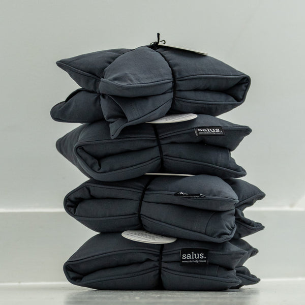Salus Lavender & Barley Heat Pillow - Charcoal
