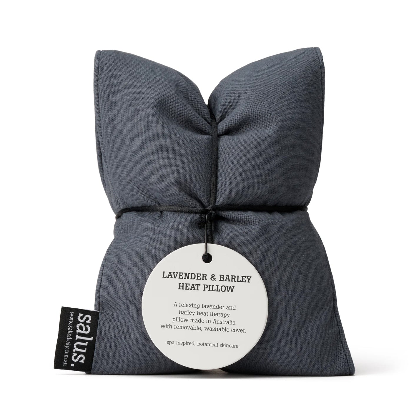 Salus Lavender & Barley Heat Pillow - Charcoal