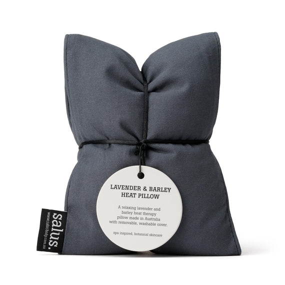 Salus Lavender & Barley Heat Pillow - Charcoal