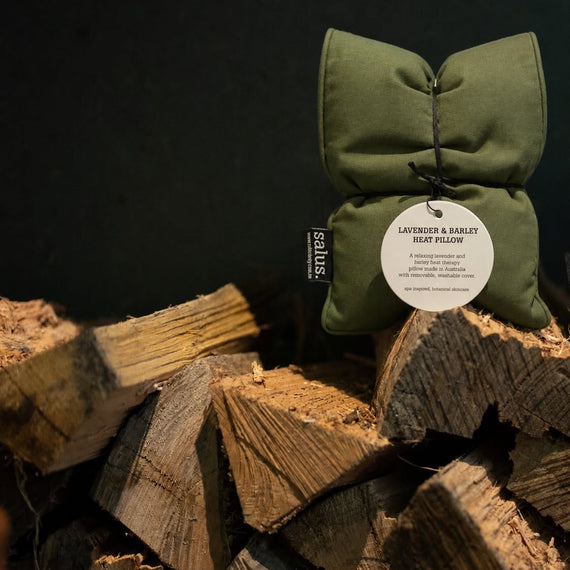 Salus Lavender & Barley Heat Pillow - Forest