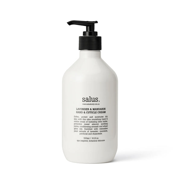 Salus Lavender Mandarin Hand + Cuticle Cream - 500ml