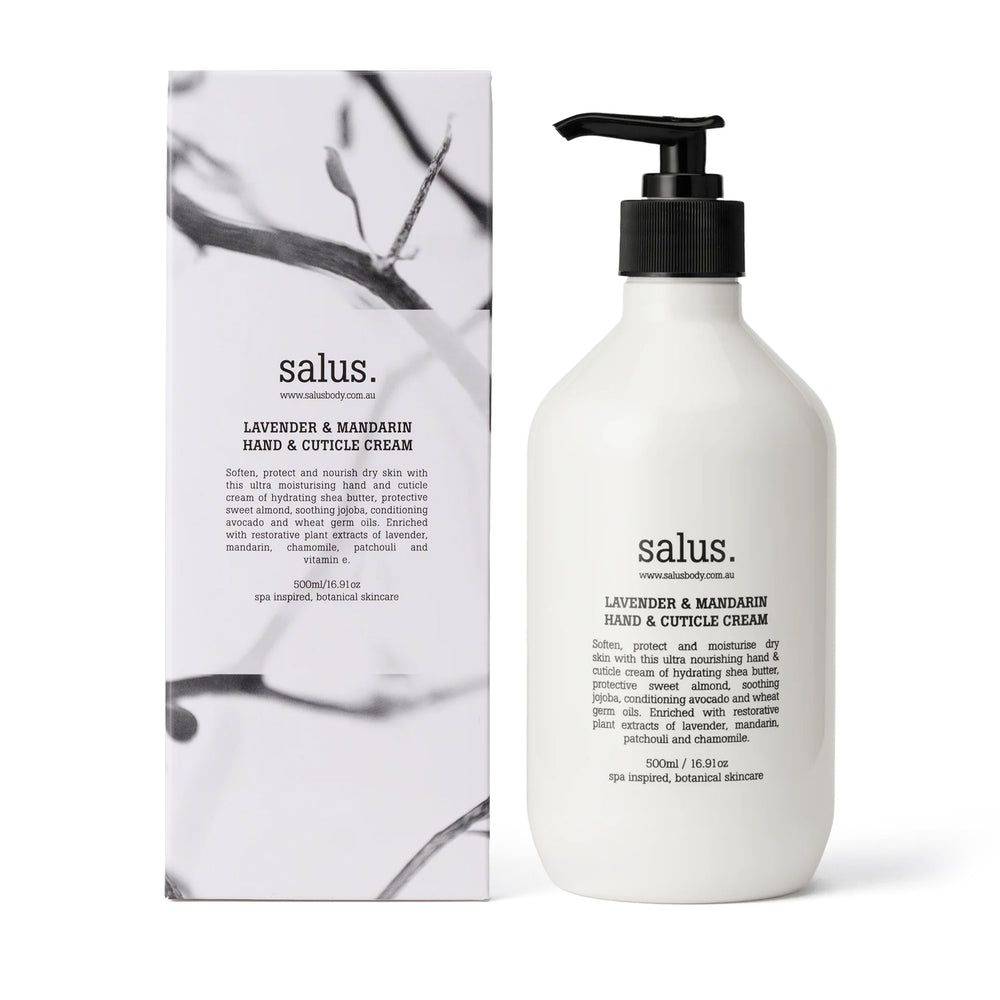 Salus Lavender Mandarin Hand + Cuticle Cream - 500ml