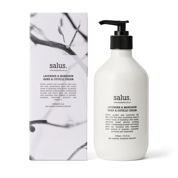 Salus Lavender Mandarin Hand + Cuticle Cream - 500ml