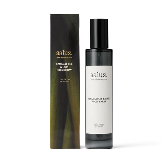 Salus Lemongrass & Lime Room Spray - Glass Vessel