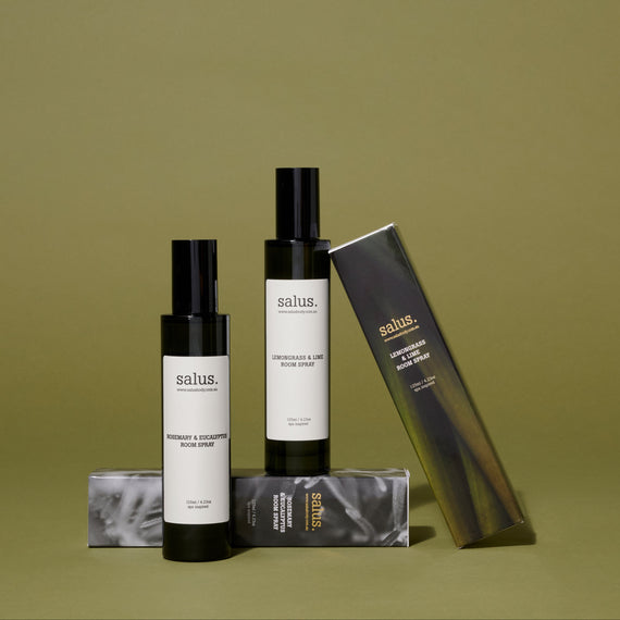 Salus Lemongrass & Lime Room Spray - Glass Vessel