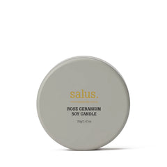 Salus Rose Geranium Travel Soy Candle