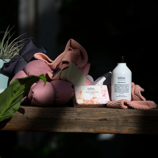 Salus Wash Cloth - Pink