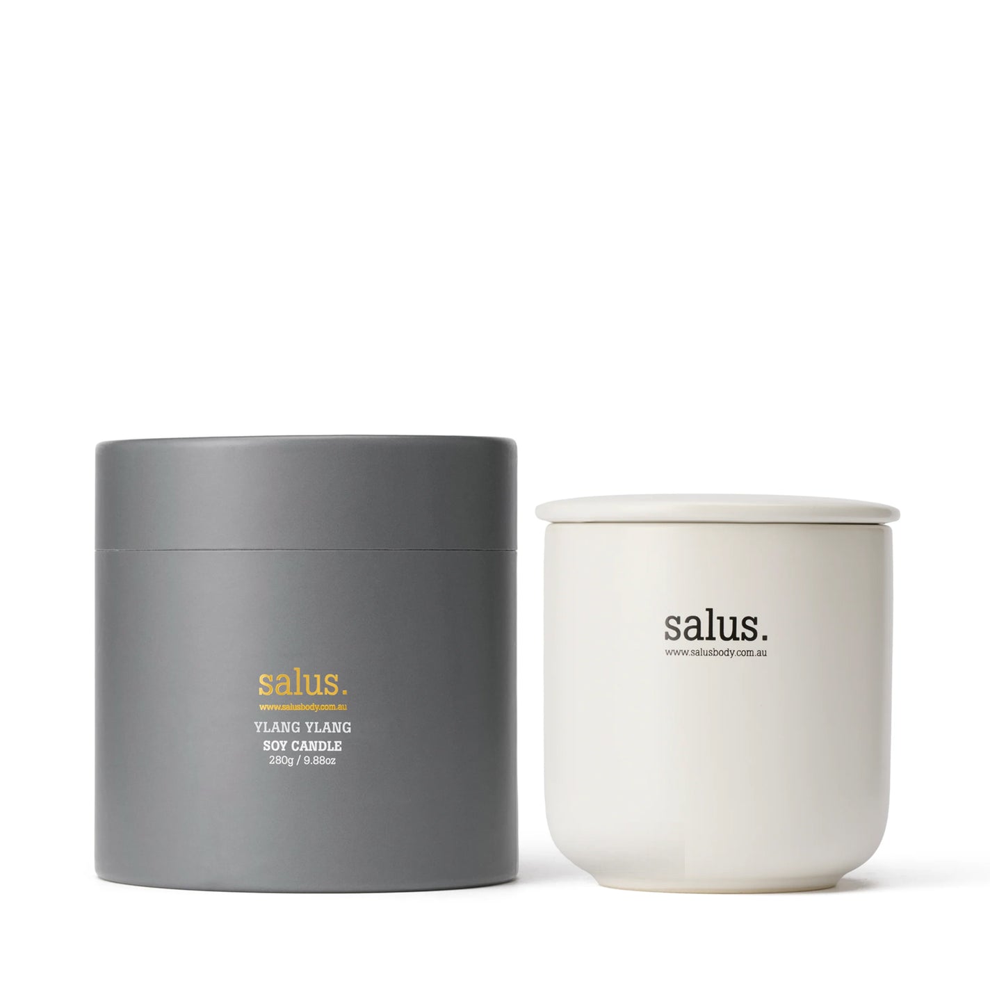 Salus Ylang Ylang Porcelain Soy Candle