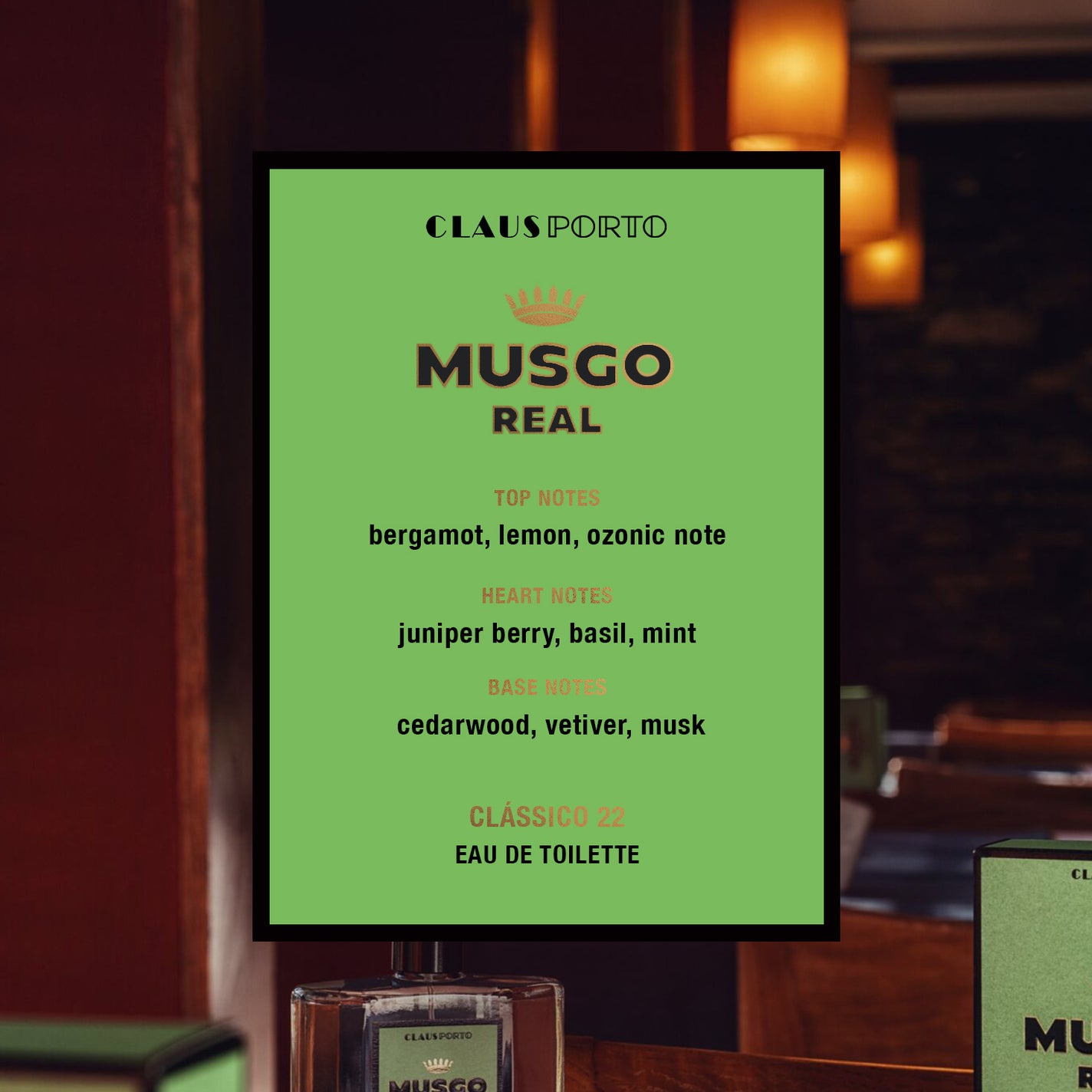 Sample Vial - Claus Porto Clássico 22 Eau de Toilette