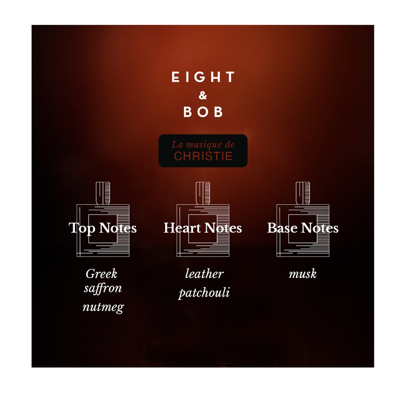 Sample Vial - Eight & Bob La Musique de Christie Extrait de Parfum
