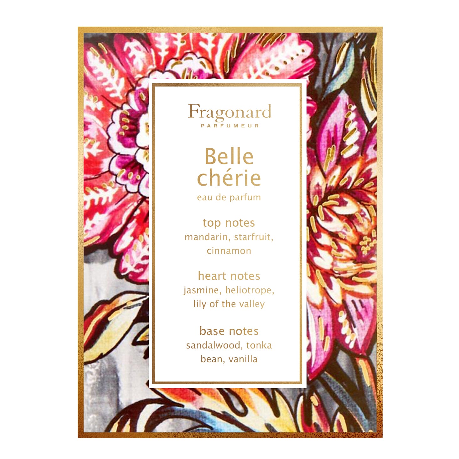 Sample Vial - Fragonard Belle Cherie 'Prestige' Eau de Parfum – Saison