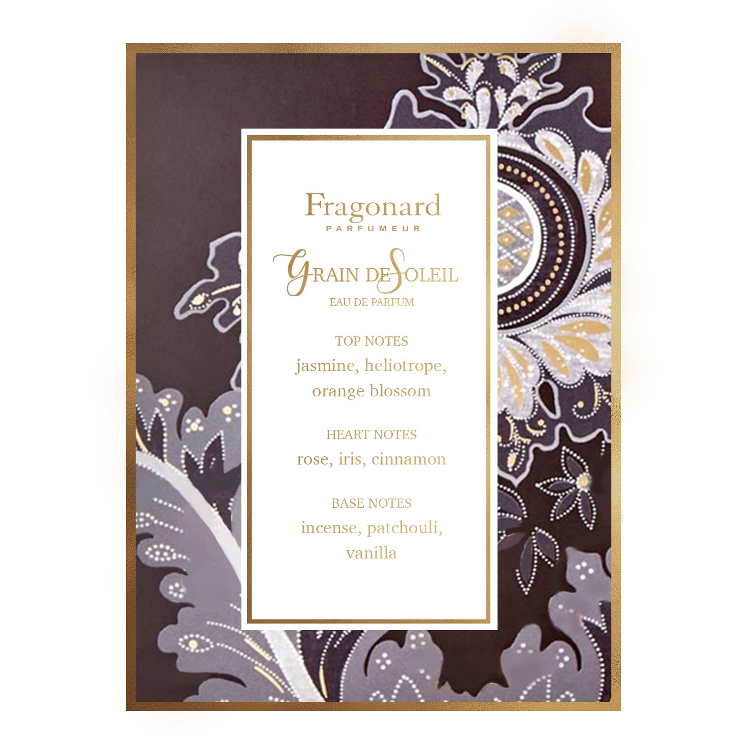 Sample Vial - Fragonard Grain de Soleil Eau de Parfum: Official