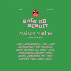 Sample Vial - Maison Matine Bain de Minuit Eau de Parfum