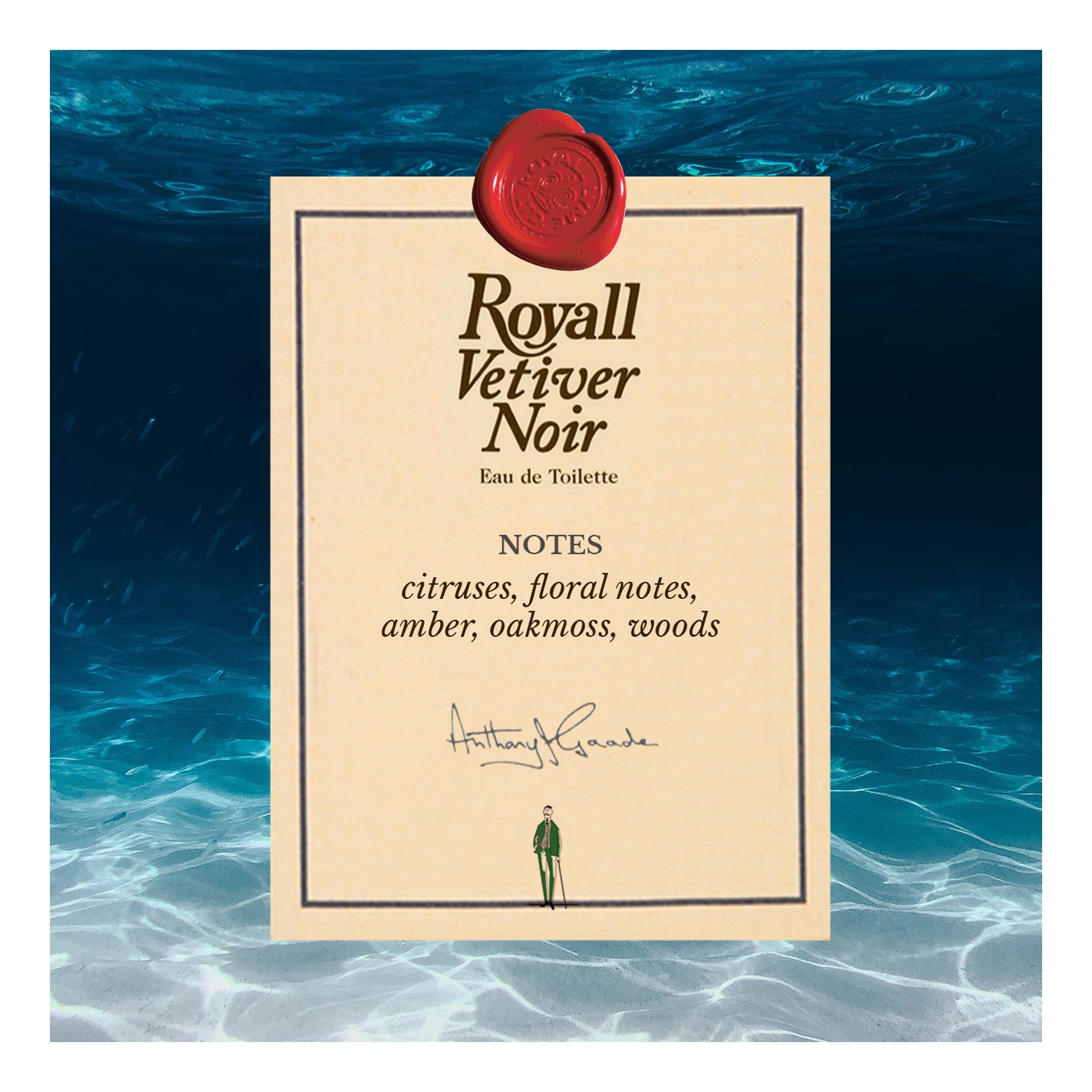 Sample Vial - Royall Lyme Royall Vetiver Noir Eau de Toilette