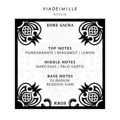 Sample Vial - VIA DEI MILLE Kore Sacra Eau de Parfum