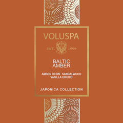 Sample Vial - VOLUSPA Baltic Amber Room Spray