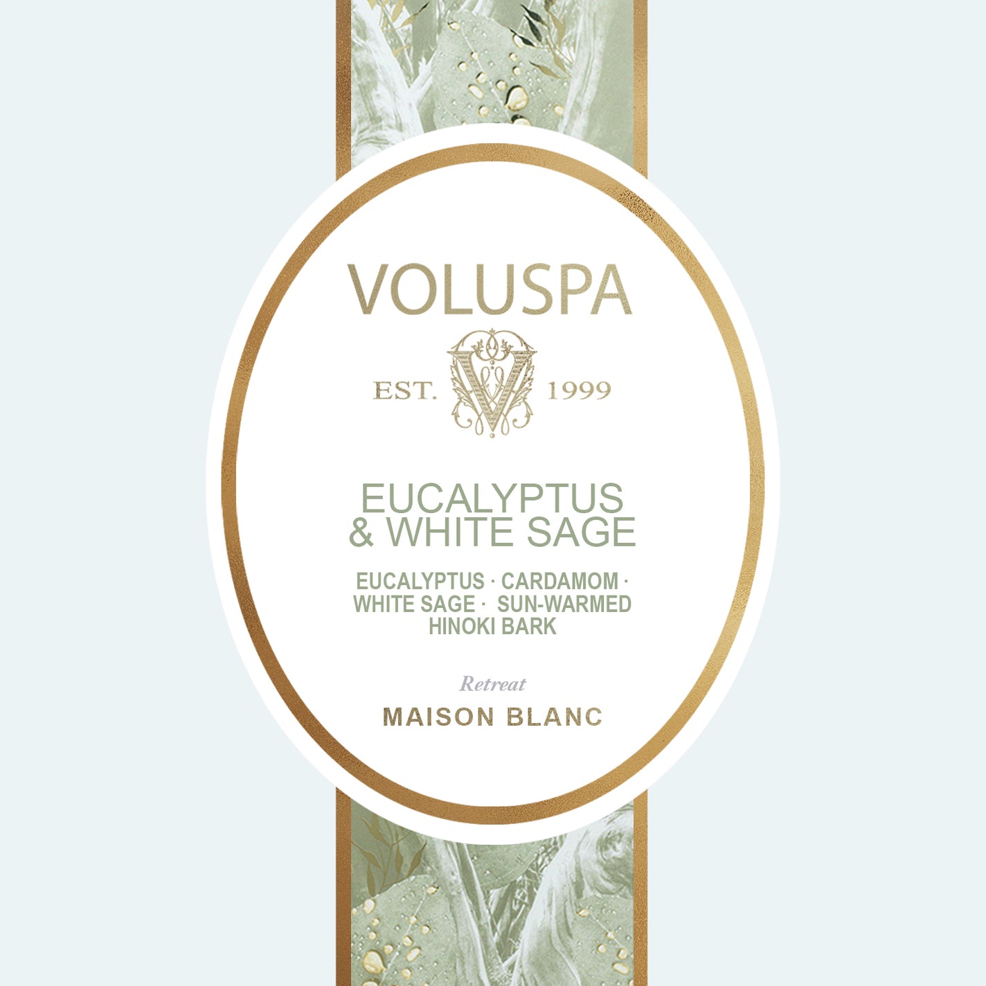 Sample Vial - VOLUSPA Eucalyptus & White Sage Room Spray
