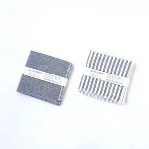 Sasawashi Gauze Handkerchief - Navy