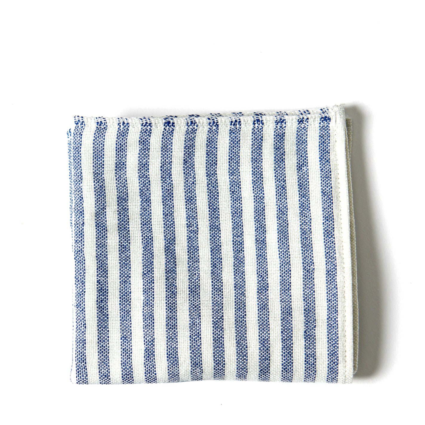 Sasawashi Gauze Handkerchief - Navy Stripe